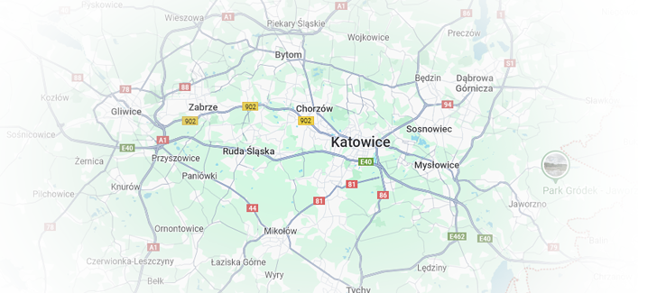 Pozycjonowanie lokalne - Mapa