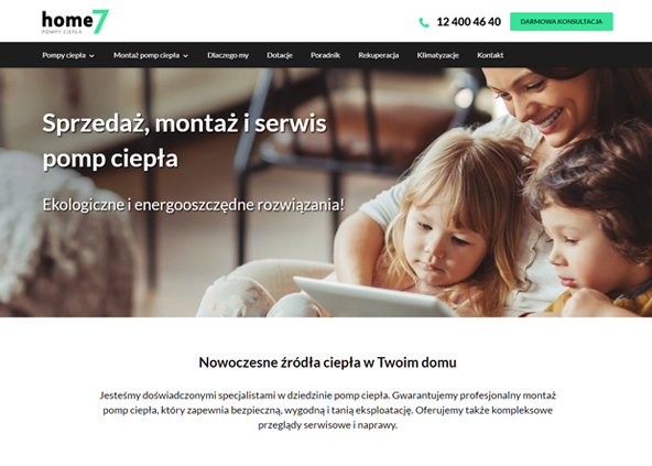 Home7 Strona internetowa